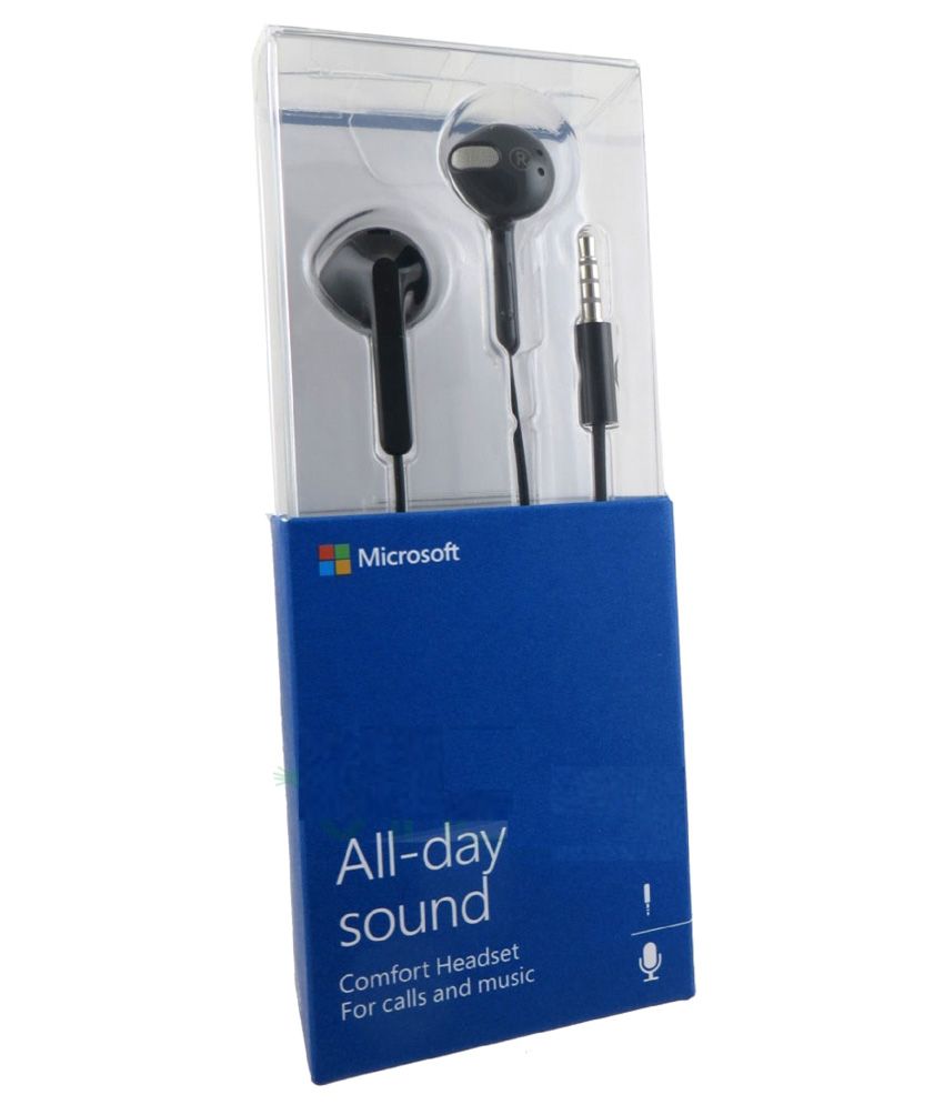 Nokia Wh 308 In Ear Wired Earphones With Mic Black Buy Nokia Wh 308 
