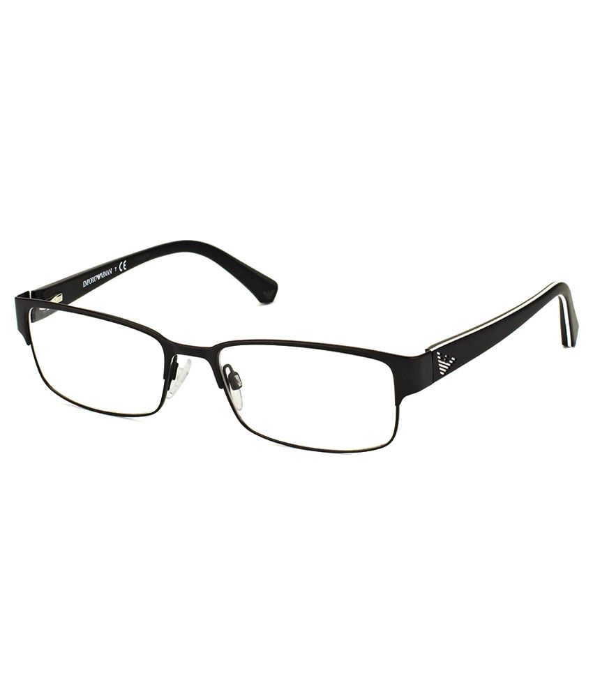 Emporio Armani Black Metal Eyeglasses Frame - Buy Emporio Armani Black ...