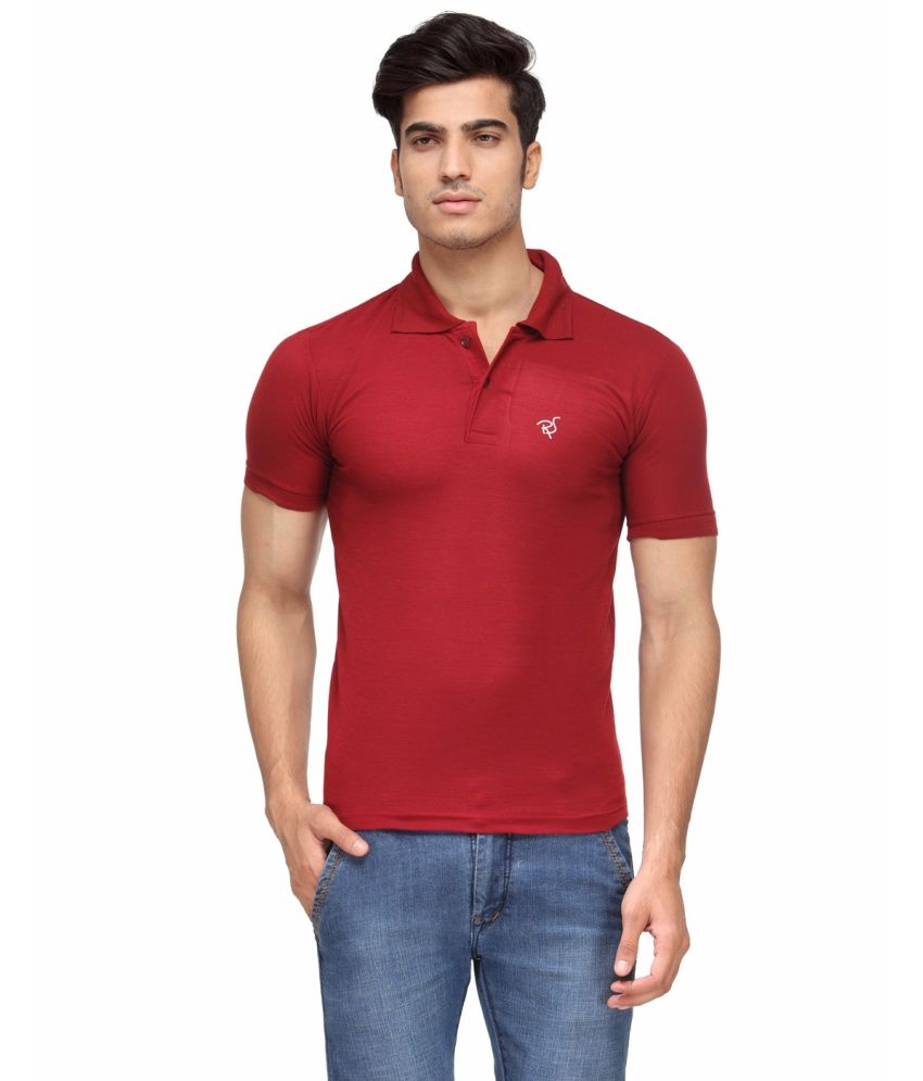 Rico Sordi Maroon Polo T Shirts - Buy Rico Sordi Maroon Polo T Shirts ...