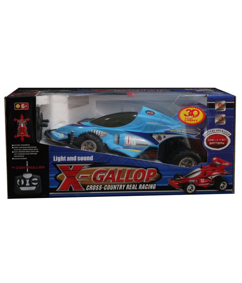 x gallop racing car