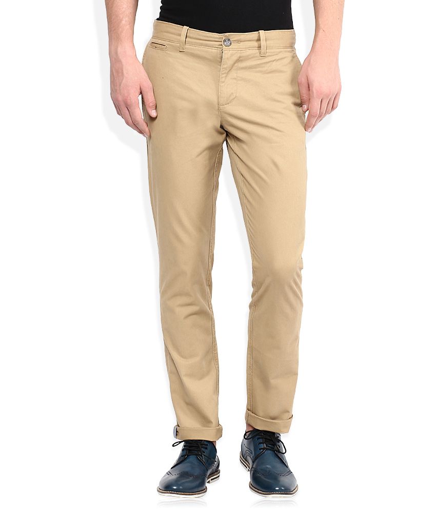  Original  Penguin Beige Solid Chinos  Buy Original  Penguin 