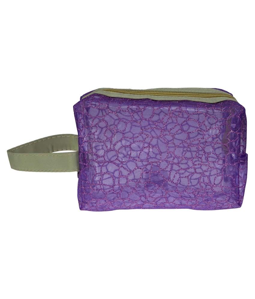 purple pouch bag