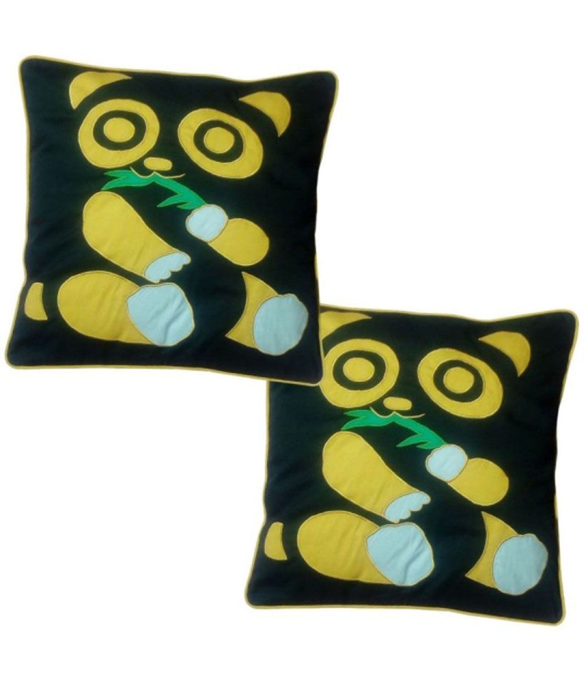     			Hugs'n'Rugs Cotton Cushion Covers Pack of 2 (40 x 40 cm ) 16 x 16