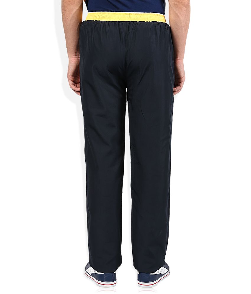 navy trackpants