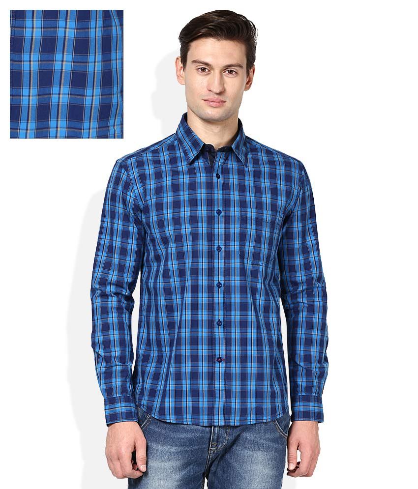 baby blue checkered shirt