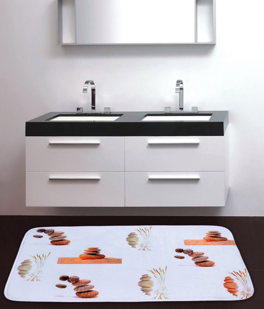 Cortina White Extra Large Bath/Door Mat - Buy Cortina White Extra Large ...