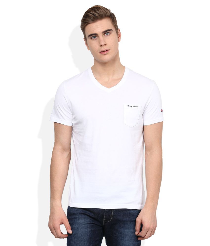 being human white shirt