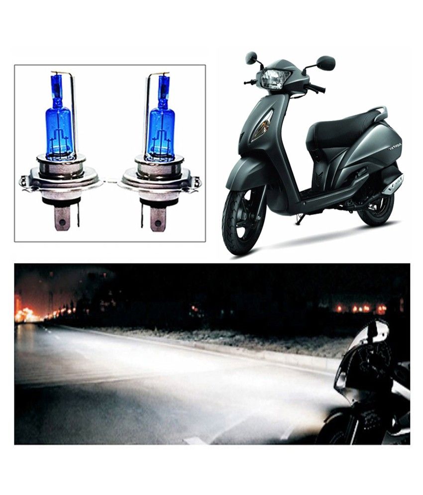Xenon Cyt White Headlight Bulbs For TVS Jupiter Scooty Set Of 2 Buy