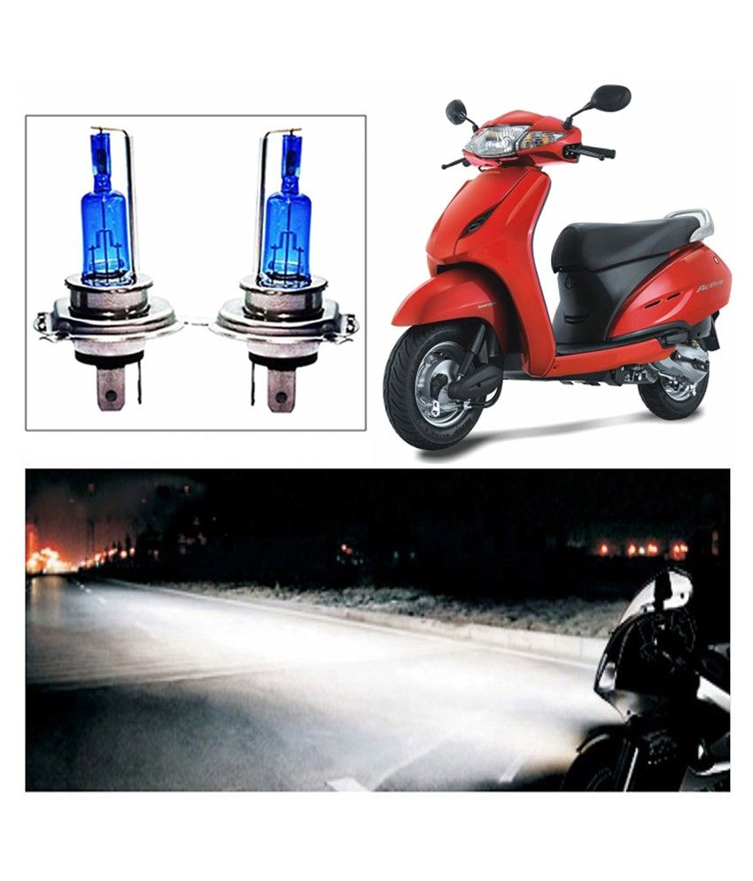 Xenon Cyt White Headlight Bulbs For Honda Activa Scooty
