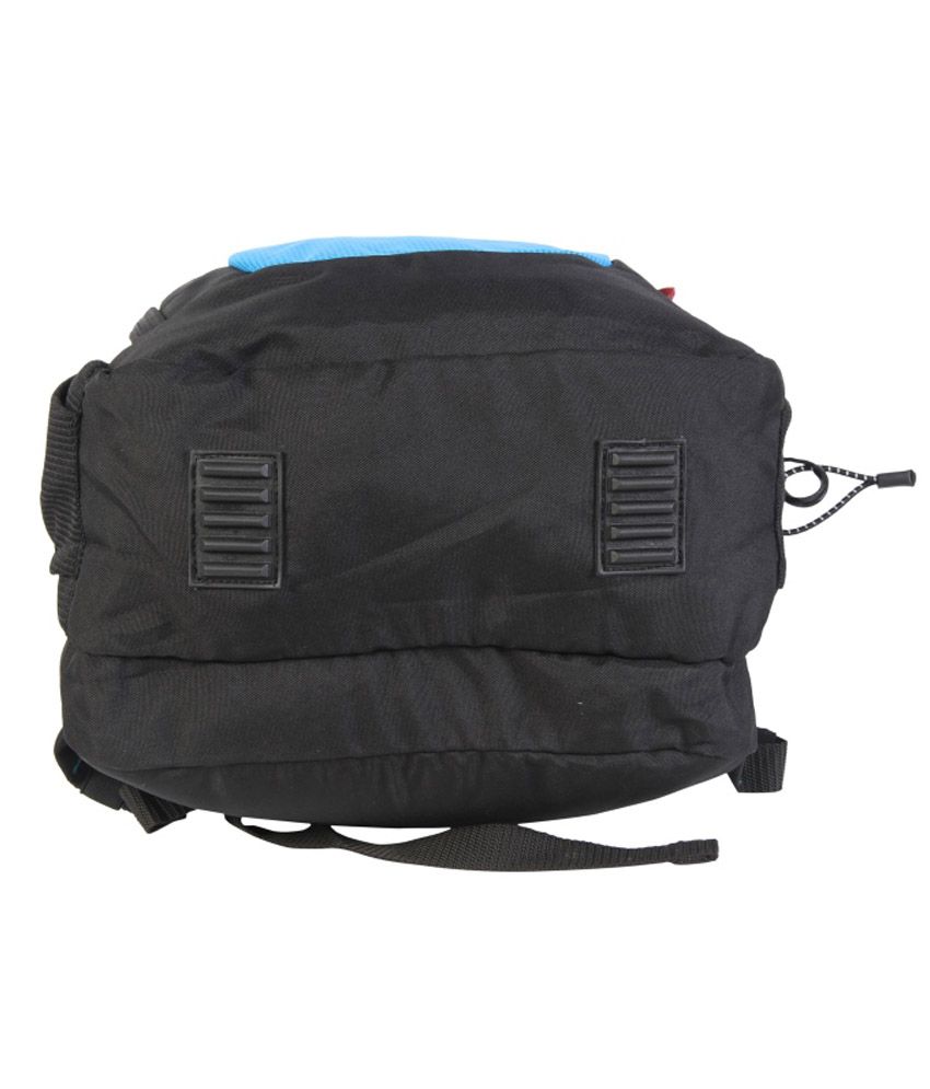 Harissons Bags Zor 39 Ltr Turquoise Blue Black Casual Backpack with