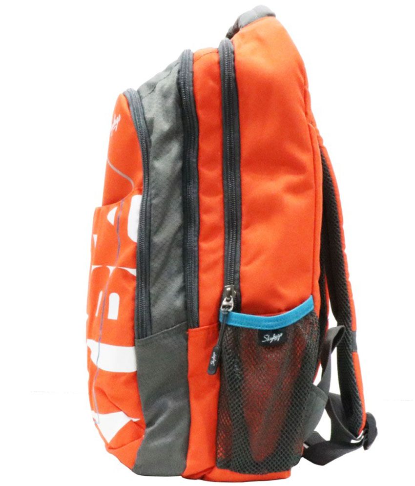 Skybags Orange Backpack - Buy Skybags Orange Backpack Online at Low ...