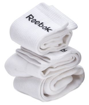 Reebok White Casual Full Length Socks 