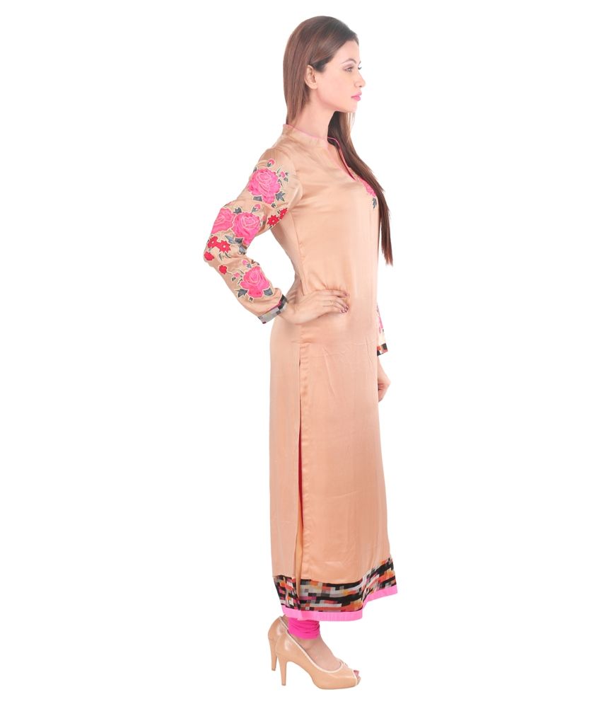 satin kurti for women