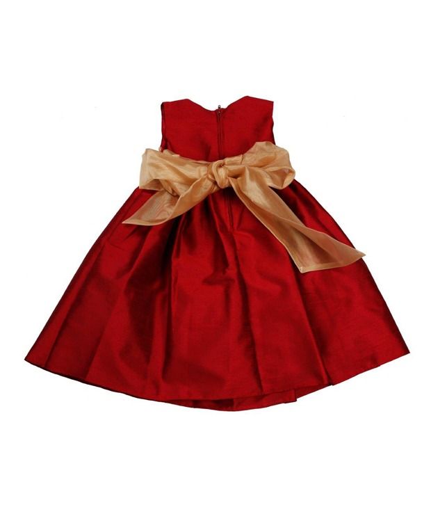 maroon colour ka frock