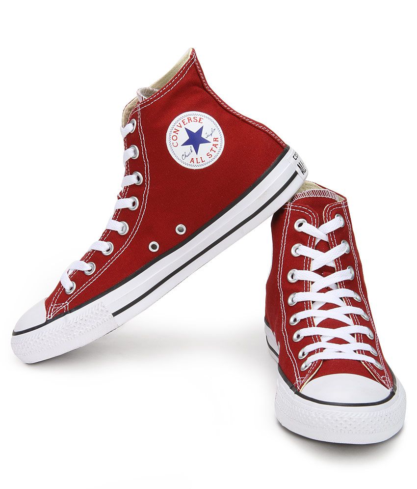 Converse Red Sneaker Shoes - Buy Converse Red Sneaker Shoes Online at ...