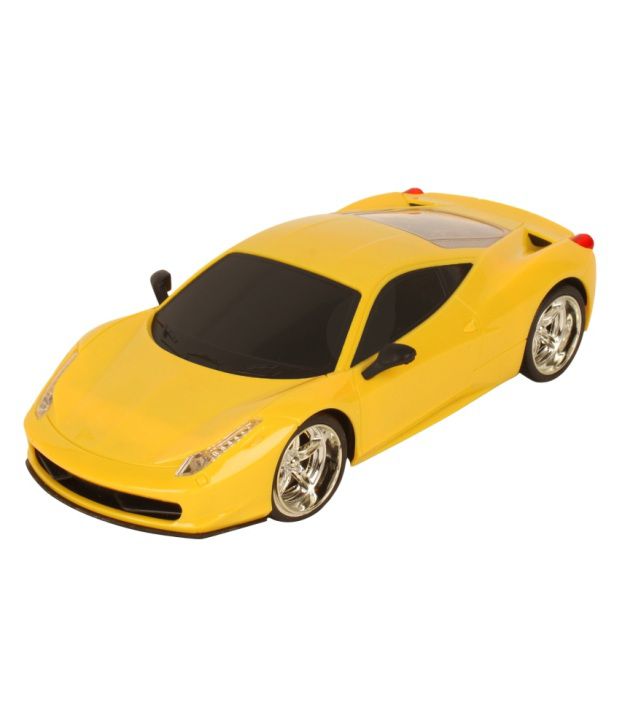 Toynation Ferrari  Remote  Control Car Yellow Buy 
