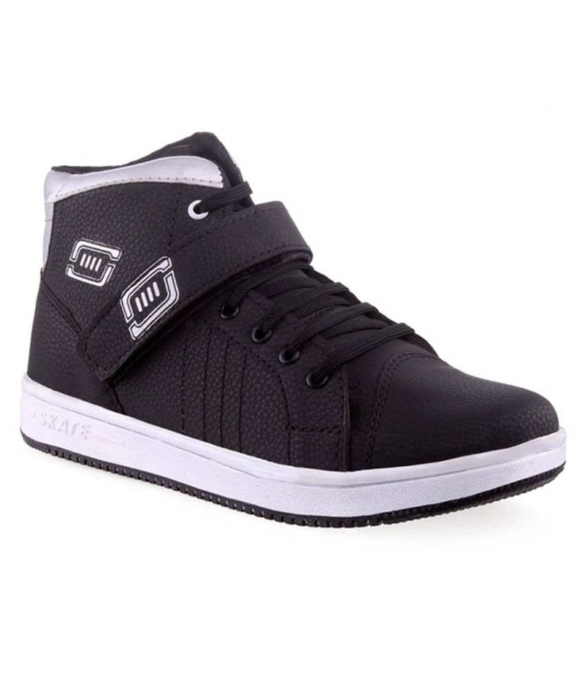 DLS Black Sneaker Shoes - Buy DLS Black Sneaker Shoes Online at Best ...