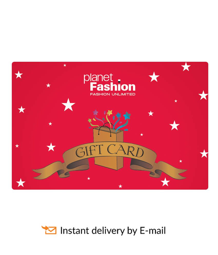Fashion EGift Card Buy Online on Snapdeal