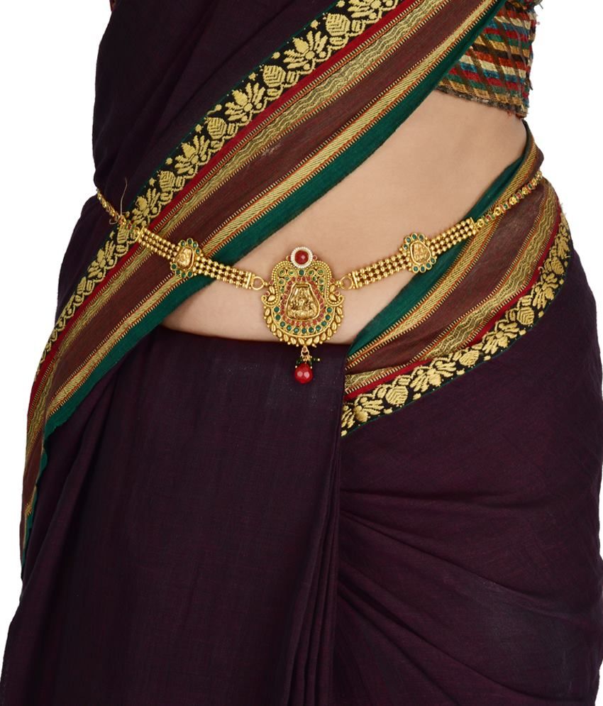 Vama Fashions Gold Plated Kamarband 