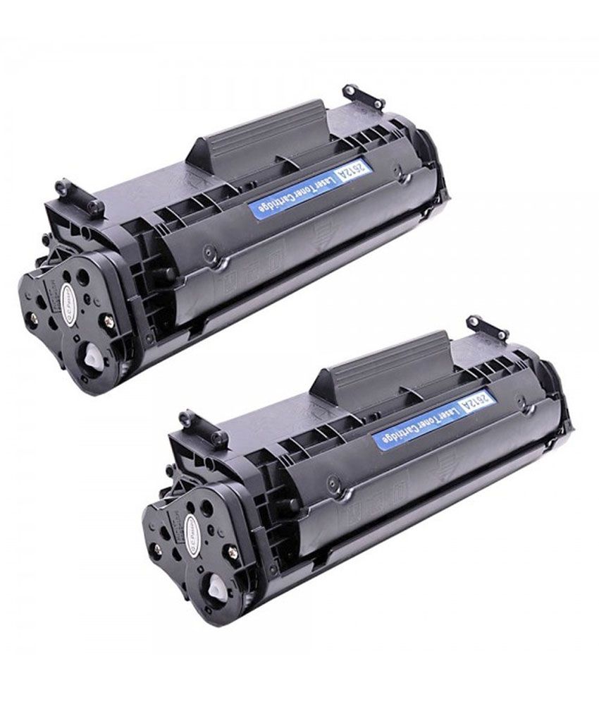 Hp 2612a Laser Toner Cartridge (set Of 2) - Buy Hp 2612a Laser Toner Cartridge (set Of 2) Online 