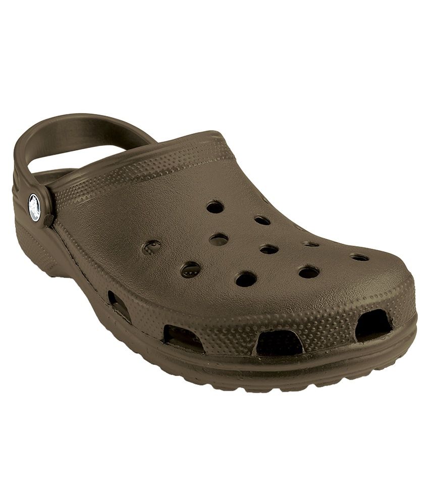 brown crocs amazon