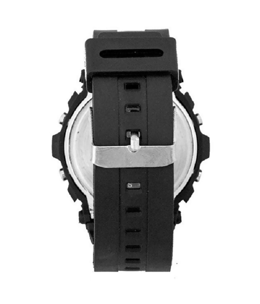 TCT Black Rubber Digital Designer Watch Price in India Buy TCT Black
