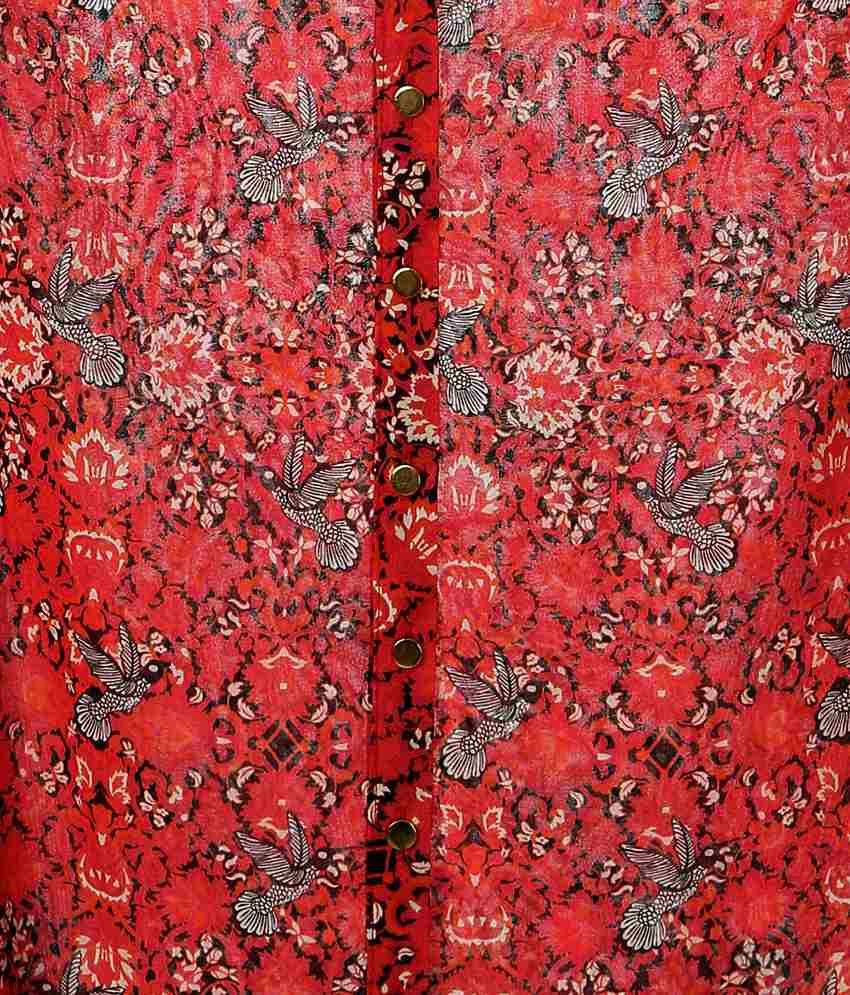 van heusen red tshirt
