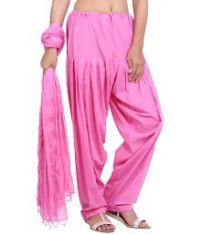 floral patiala pants with dupatta