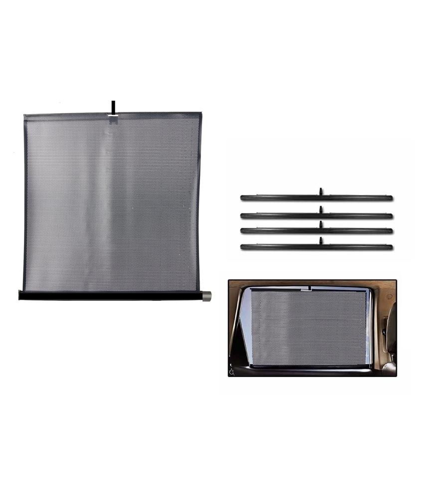 SU Swastik Car Side Window Roller Curtain for Honda Civic 4Pcs Buy