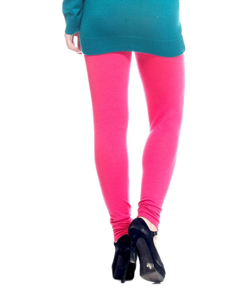 Alay Pink Woolen Leggings Price in India - Buy Alay Pink Woolen Leggings Online at Snapdeal