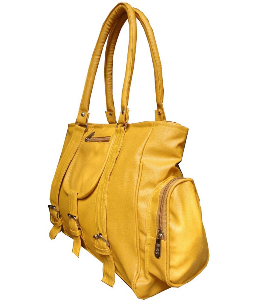 Kreative Bags Yellow Shoulder Bag Buy Kreative Bags Yellow Shoulder