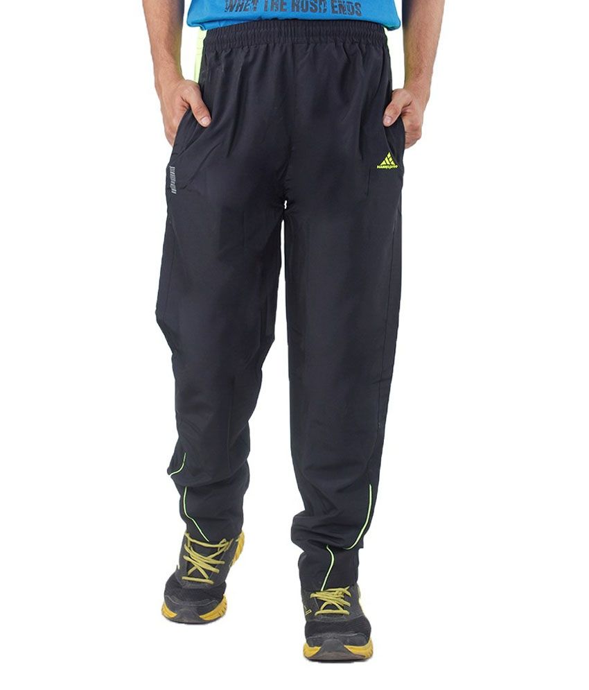 polyester fabric track pants