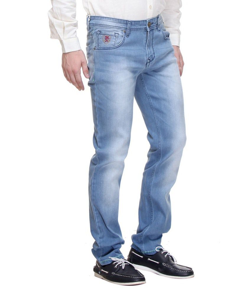 Twills Blue Slim Fit Jeans - Buy Twills Blue Slim Fit Jeans Online at ...