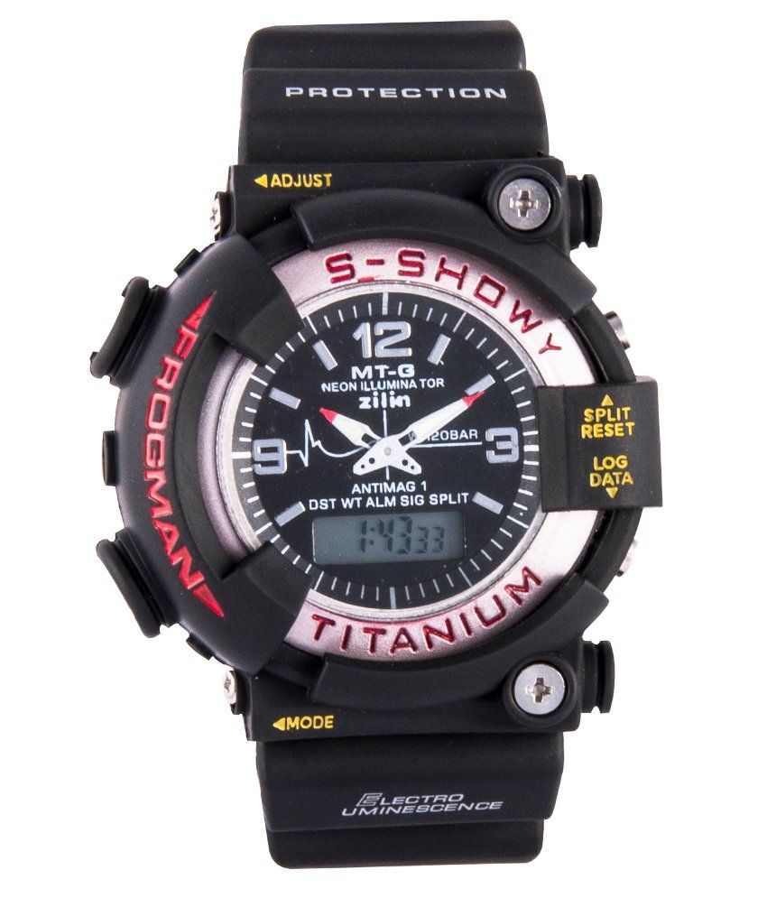 digital watch round