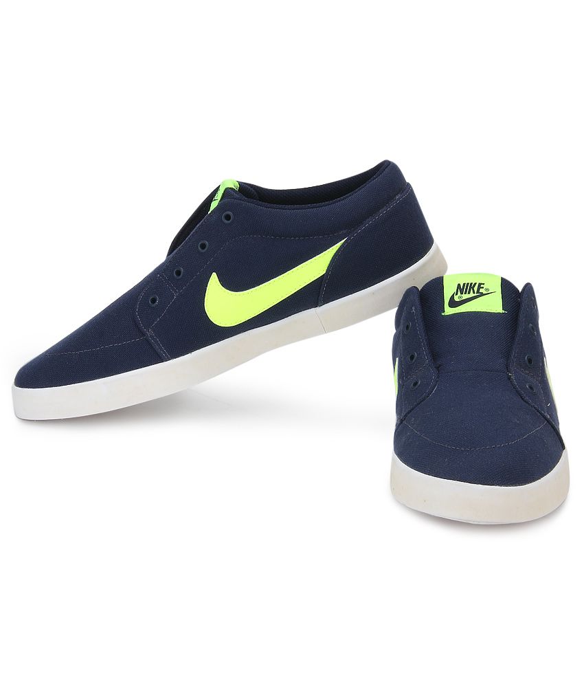 nike sneakers blue casual shoes