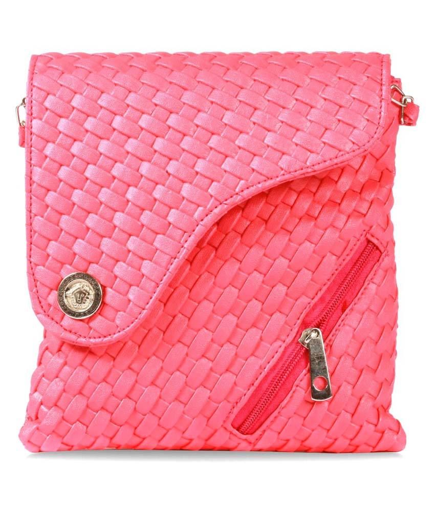 sling bag pink