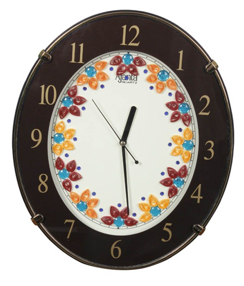 Ajanta Designer Handcrafted Wall Clock Buy Ajanta Designer Handcrafted