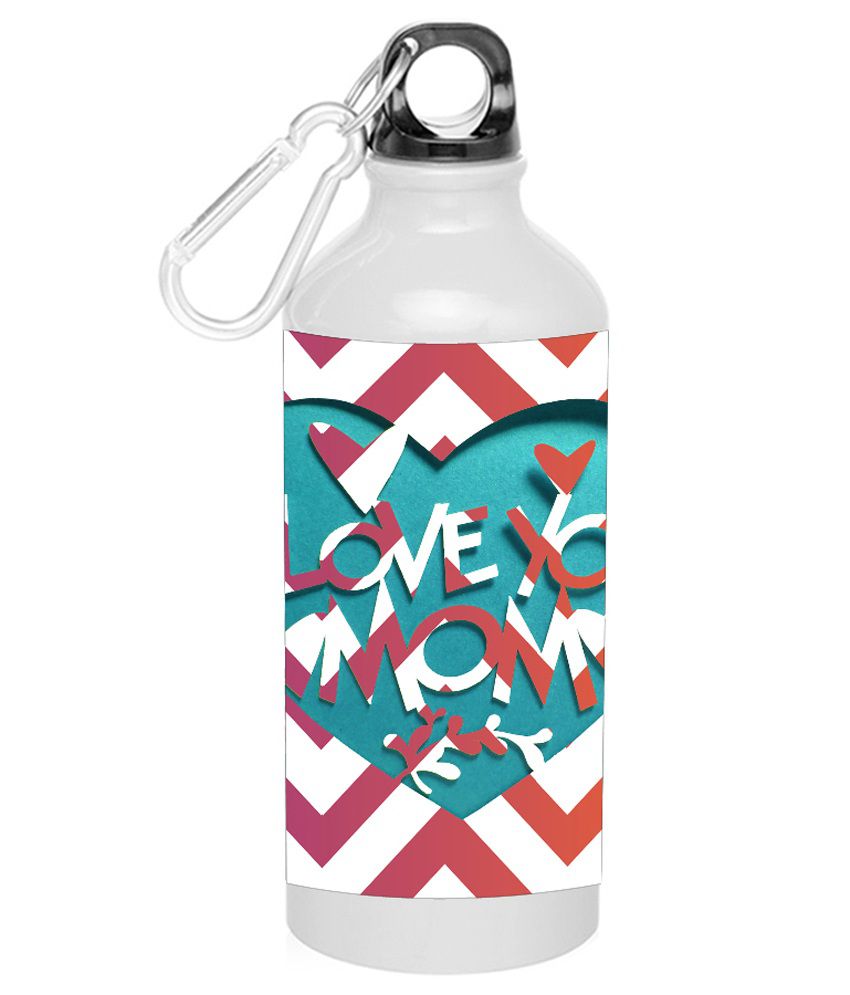 love You Mom Water Bottle Water Sipper By BS: Buy Online at Best Price