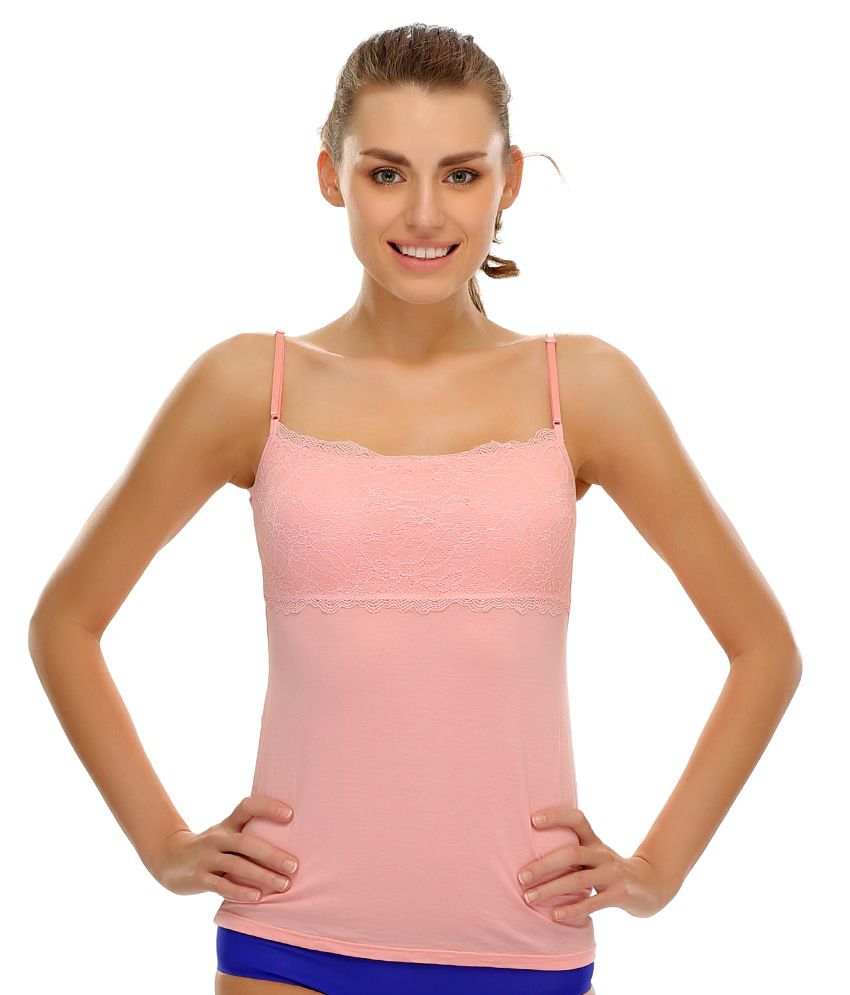 Buy Clovia Pink Camisoles Online at Best Prices in India - Snapdeal