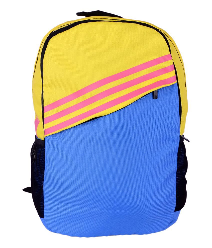 Adidas AY8459 Yellow and Blue Backpack - Buy Adidas AY8459 Yellow and ...