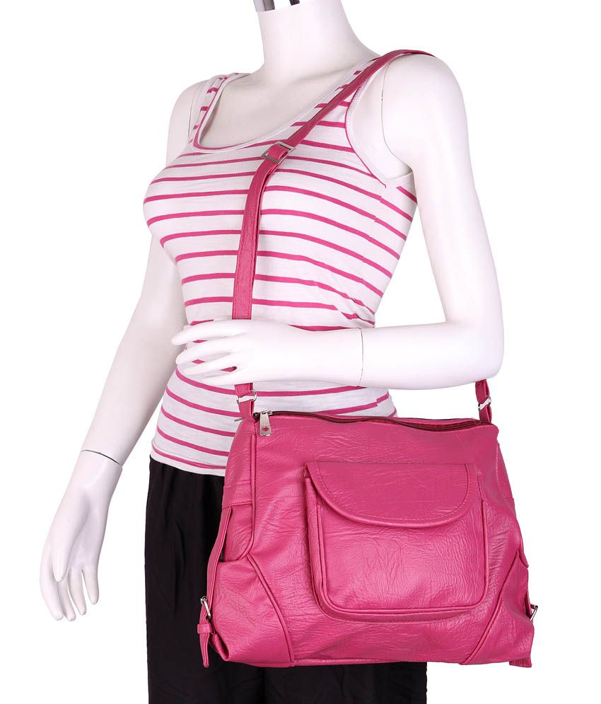 sling bag pink