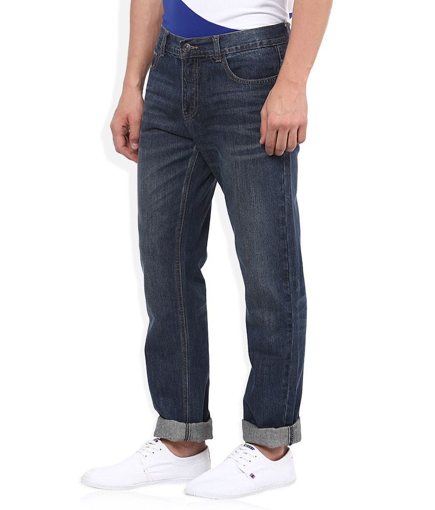  Giordano  Blue  Medium Wash Regular Fit Jeans  Buy Giordano  