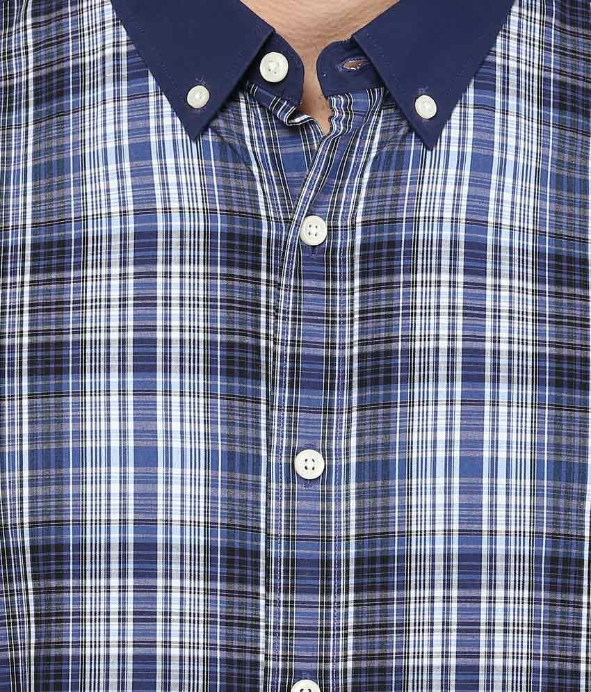 giordano blue shirt