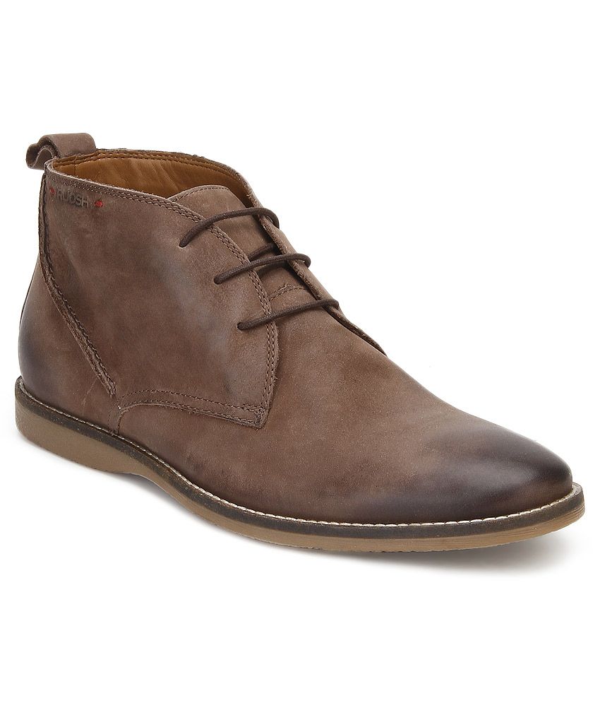 Ruosh Brown Boots - Buy Ruosh Brown Boots Online at Best Prices in ...