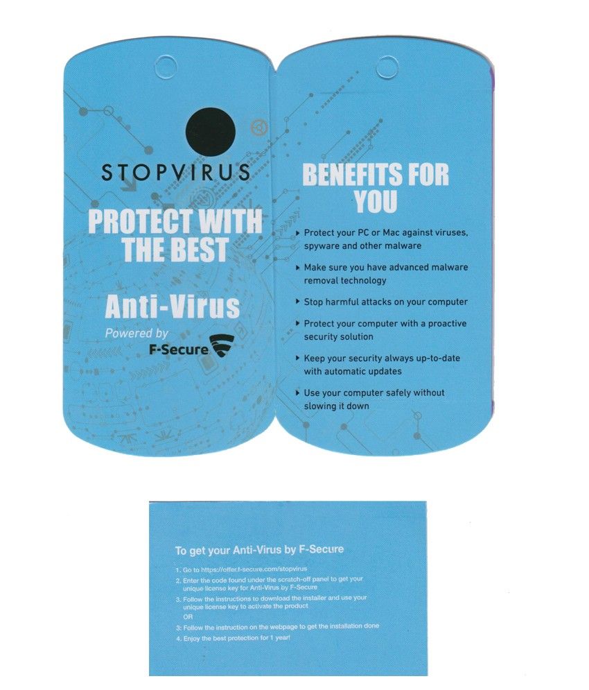 Stop Virus Antivirus Latest Version ( 1 / 1 ) Activation Card Buy