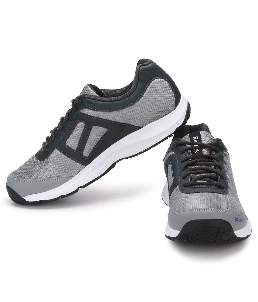 Reebok Gray Sports Shoes - Buy Reebok Gray Sports Shoes Online at Best ...