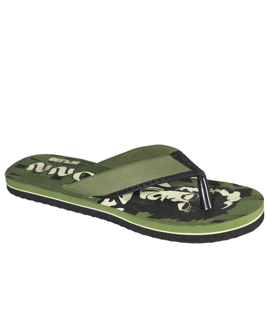 Selfieseven Green Slippers Price in India- Buy Selfieseven Green Slippers Online at Snapdeal