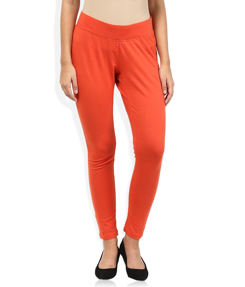 nike tights orange