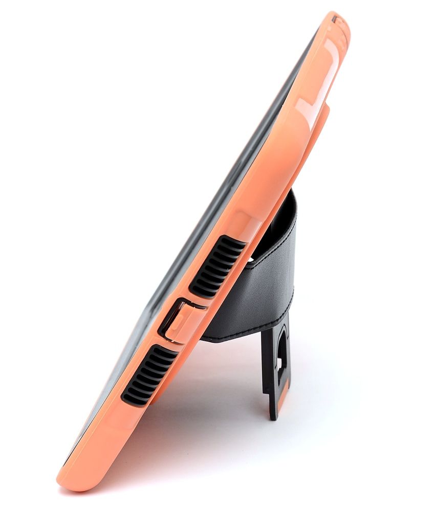 HashTag Glam 4 Gadgets Stand Case for Apple iPad Air Orange Cases