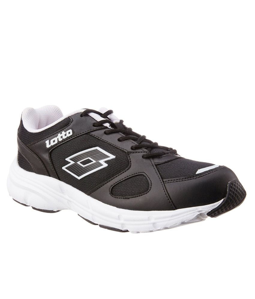 Lotto Black & White Sports Shoes - Buy Lotto Black & White Sports Shoes